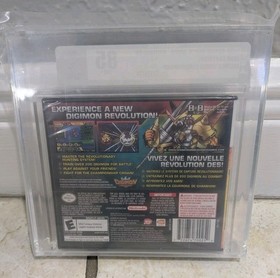 Digimon World Championship Nintendo DS Graded VGA 85 NM+ New Sealed