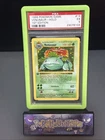 Pokemon Card Venusaur 15/102 Base Set 1st Edition Shadowless Holo Rare PSA 5 EX