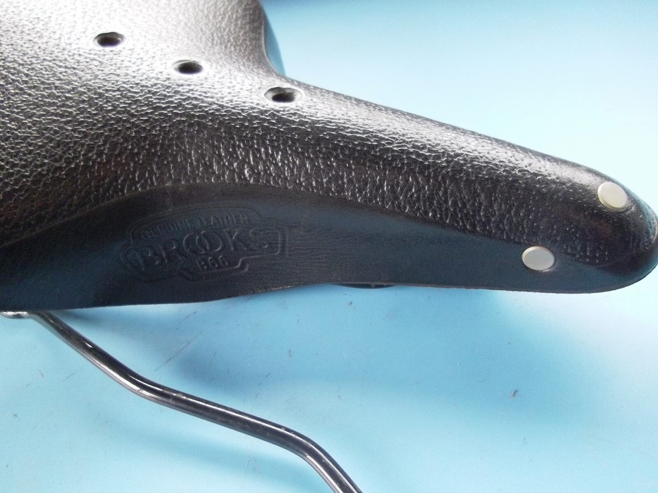 Brooks B66 Leather Bike Saddle in Ex. Condition. eBay