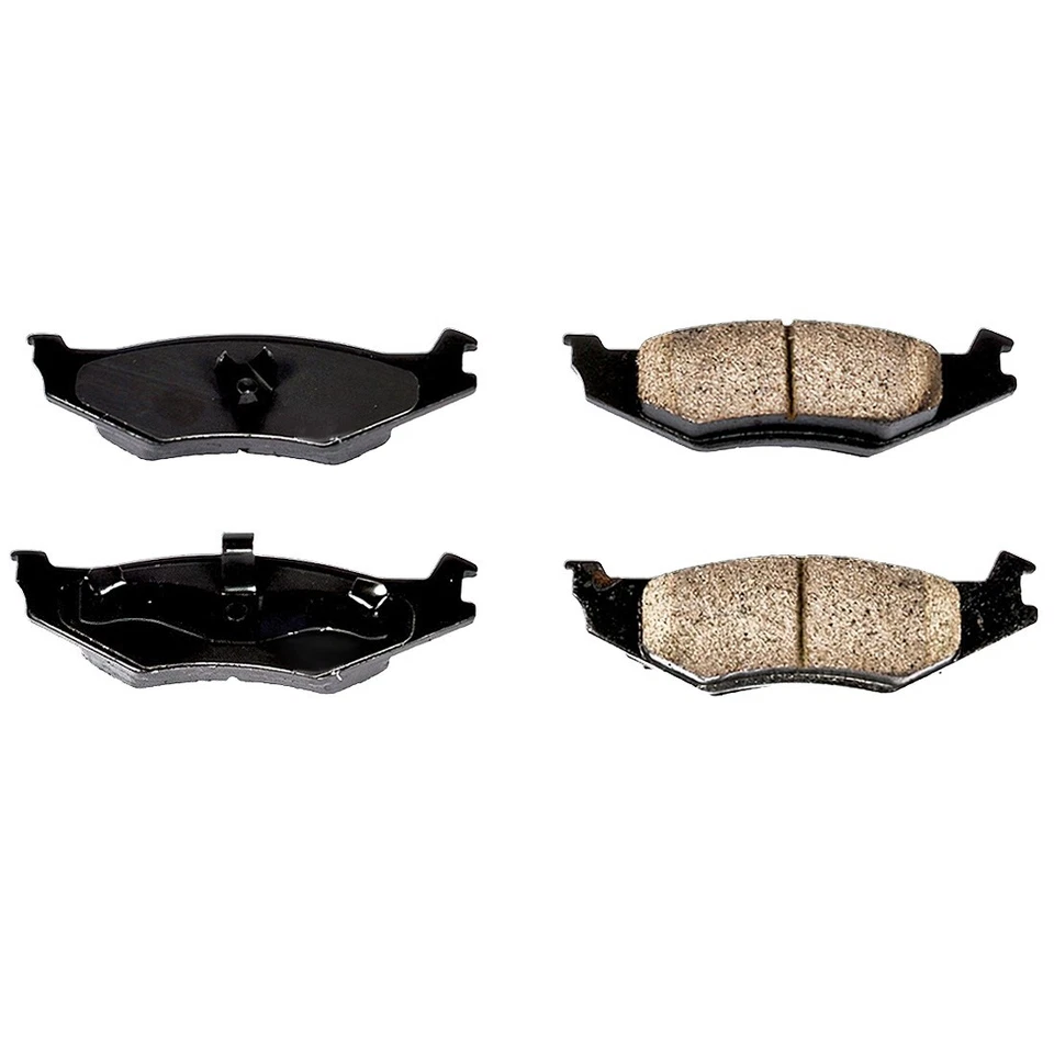 Rear Premium Slotted-Vented Disc Brake Rotors & Pads, Fits Chrysler PT Cruiser - Image 4 of 4