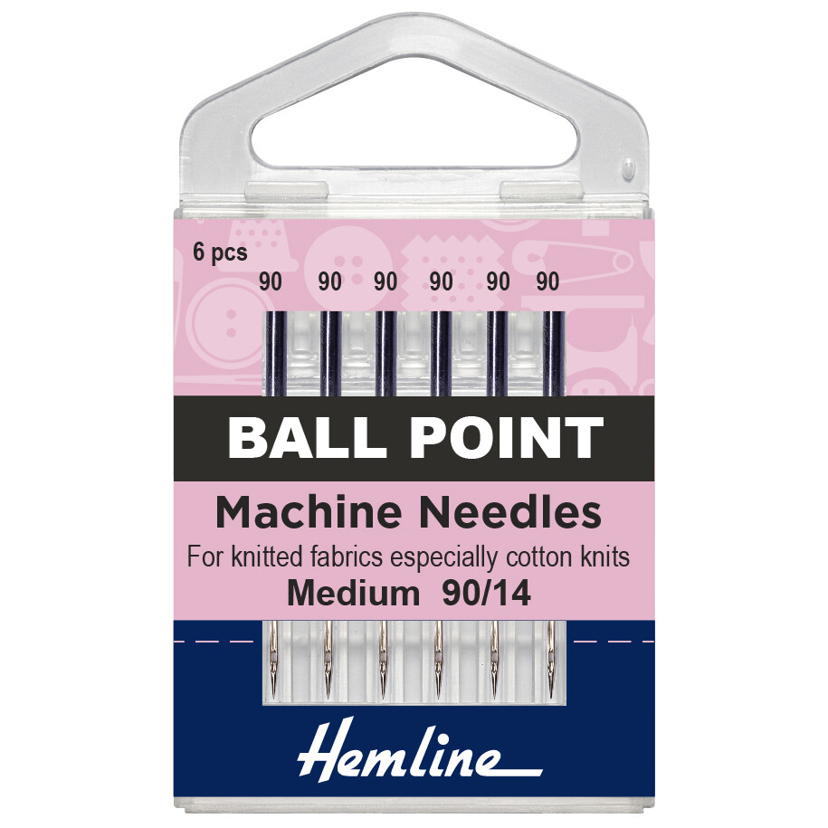 Hemline Sewing Machine Needles X 5/6/10. Ballpoint, Stretch, Universal, Jeans, Quilt. Size 6 - Image 2