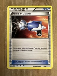 Pokemon Catcher - 95/98 - Uncommon LP, English Pokemon Emerging Powers