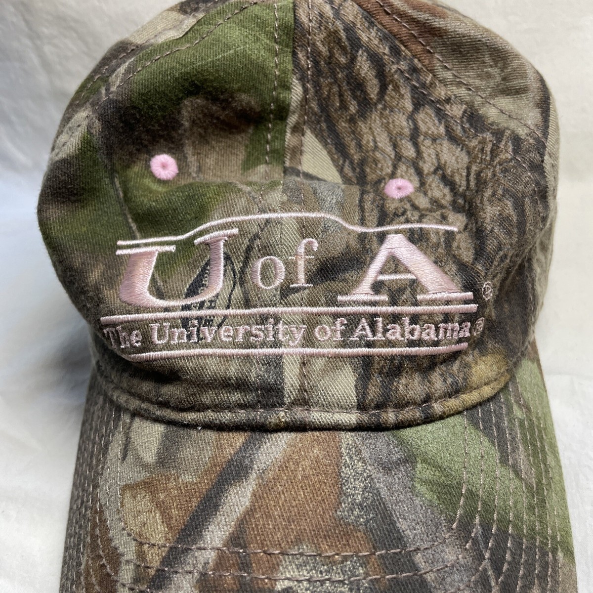 University Of Alabama Crimson Tide Cameo Cap W/Pink