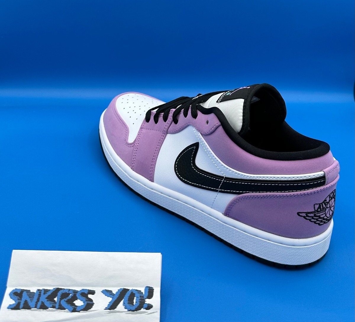 Jordan 1 Low SE Violet Shock White Black (CK3022-503) Men's Jordan 1 Low SE Violet Shock White Black (CK3022-503) Men's