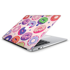 Skin Decal Wrap for Macbook Air 13 Inch 13" - Yummy Donuts Doughnuts Pink