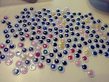 Lot of 330 Googly Eyes For Crafts - 3/8" Multi Colors