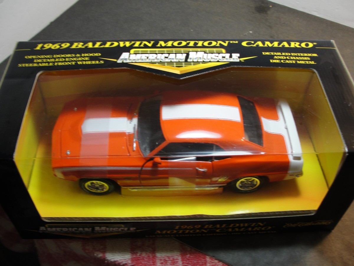 American Muscle 1969 Baldwin motion Camaro 1:18 scale diecast