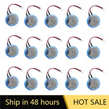 15Pack CR2450HR 3V 550mAh Lithium Battery with 1.5mm Circular Hole Plug