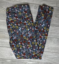 NEW Vintage LuLaRoe TC Tall  Curvy Leggings Multicolored Abstract Floral