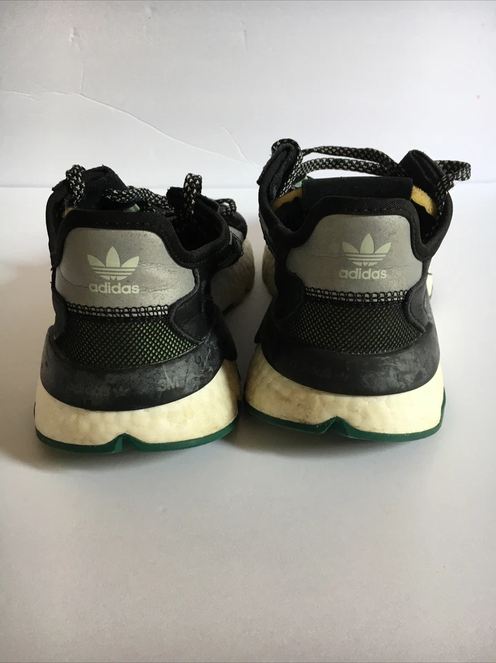 Adidas Mujer Originales Nite Jogger 3M Boost Negro Tenis Talla 7 (EE5914) Foto 4 de 4