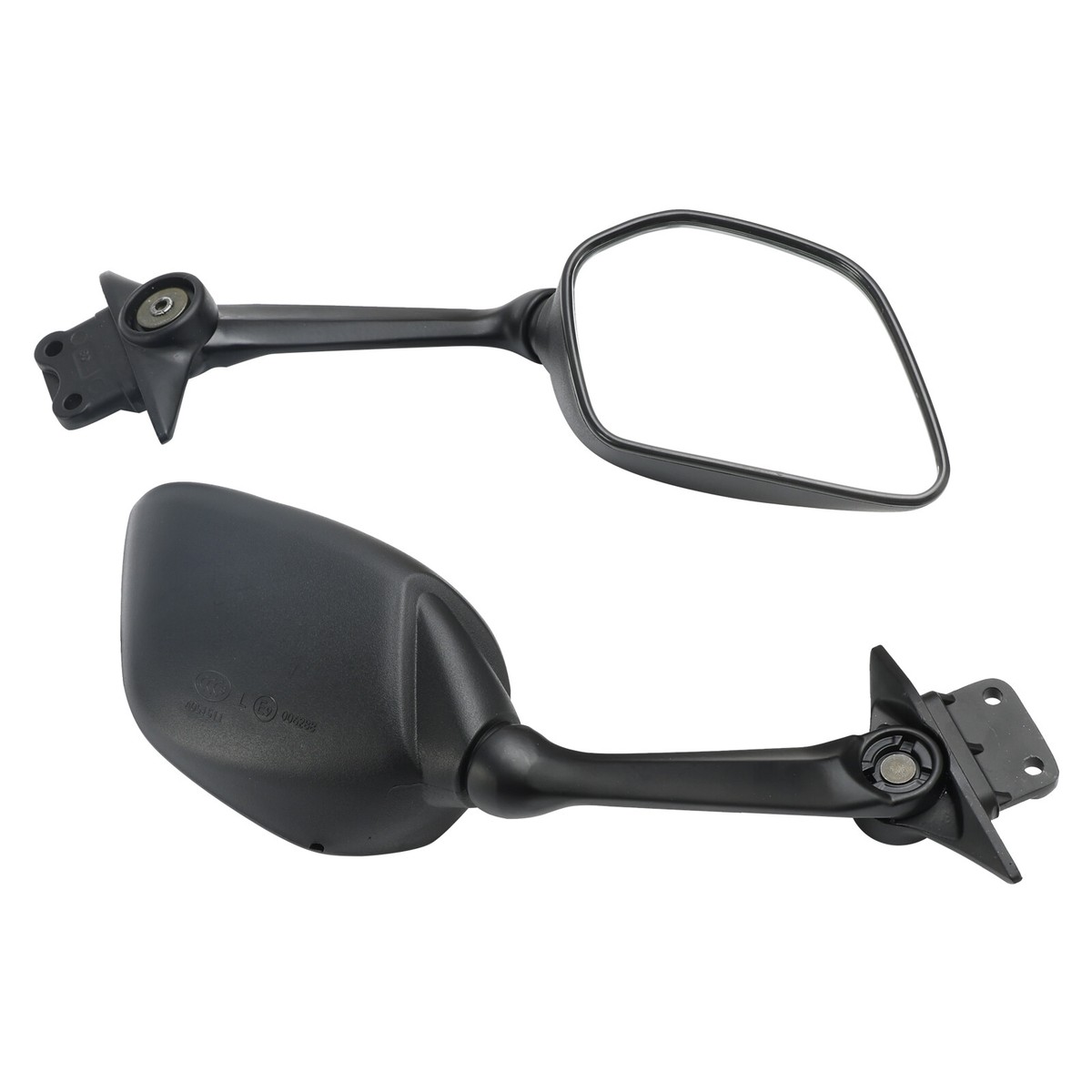 BLACK PAIR MIRRORS FOR YAMAHA TMAX T-MAX 530 2017-19 BC3