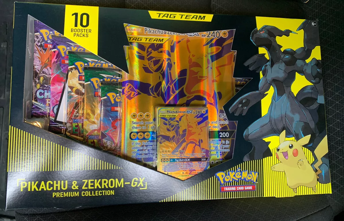  Pokémon TCG: Pikachu & Zekrom GX Premium Collection