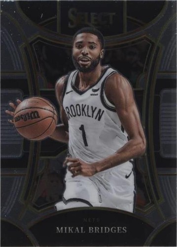 2023-24 Panini Select Basketball Trading Card 34 Mikal Bridges