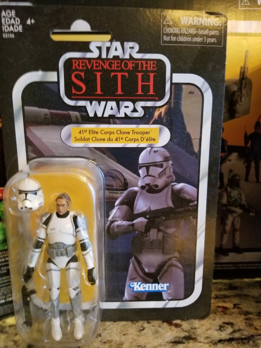 Star Wars Hasbro Kenner 41st Elite Corps Clone Trooper Vintage