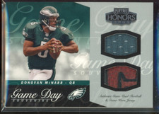 2003 Playoff Honors Donovan Mcnabb #GDS2 Game Used Jersey Football /75 Eagles