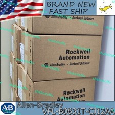 New Sealed AB VPL-B0631T-CJ12AA Kinetix VP Low Inertia Servo Motor AB