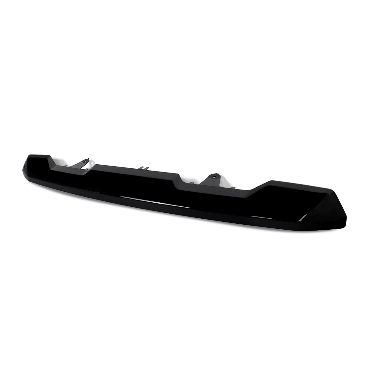 Gloss Black Front Upper Hood Molding Trim For GMC Sierra 1500HD 2022-2024