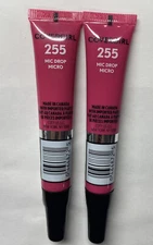 COVERGIRL Melting Pout Metallics Gel Liquid Lipstick 255 MIC DROP (2 Pack)