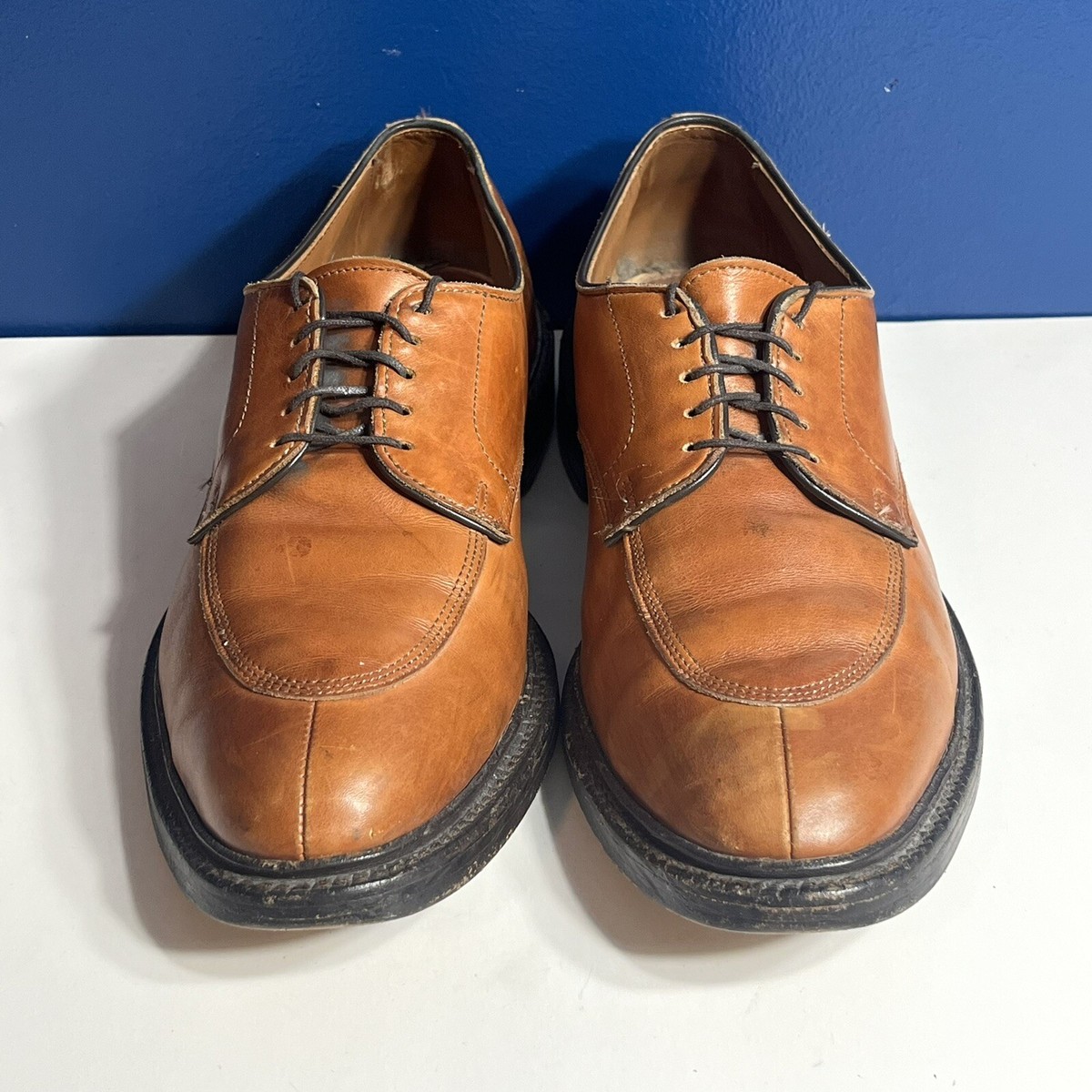 Allen Edmonds WALTON Lace Up Brown Leather Oxford Men