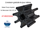 Roue De Pompe à Eau De Mer Pour Mercruiser Bravo - Référence 47-862232A2, Compatible, Marque JSProxam