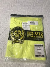 Occunomix Hi-Viz Work T-shirt ANSI/ISEA Type R Class 2 Men s Large