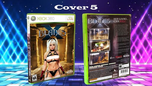 X-Blades - Custom Spicy Xbox 360 Cover. NO GAME! or CASE! - Picture 6 of 10