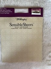 Worthington Sensible Sheers Silky Daysheer Control Top Pantihose Queen Tall