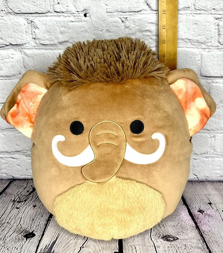 Squishmallow 12" Chienda Wooly Mammoth Soft Tan Prehistoric Plush - Picture 4 of 6