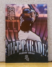 AUCTION - 550 BASEBALL CARD DONRUSS STUDIO HIT PARADE ALBERT BELLE SOX 1737/3000