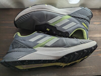 Adidas Men's Terrex Solestride Trail Running Shoes sz 11 GZ9034 Response Green