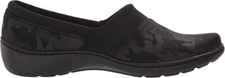 Clarks Womans Cora Heather Loafer Black 26162208