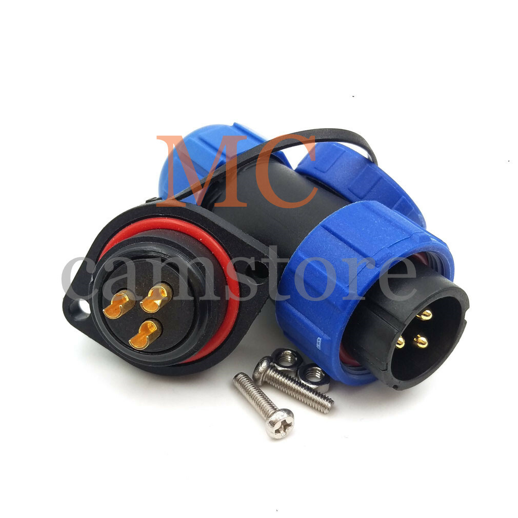 SP21 Series 12 Pin Circular Connectors. Waterproof IP67Multipole - Foto 6