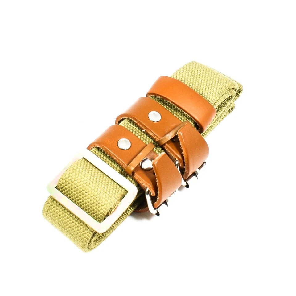 Rifle ruso 91/30 Mosin Nagant honda Segunda Guerra Mundial soviética URSS lona y cuero Foto 4 de 4