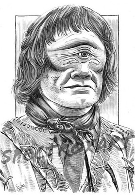 KRULL ORIGINAL ART ''Rell the Cyclops'' von Spectroxart