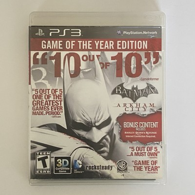 Batman: Arkham City (Sony PlayStation 3, PS3, 2012)