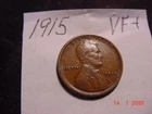 1915 Lincoln Cent VF+