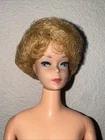 Vintage Barbie Doll Blonde Bubblecut NO GREEN EAR
