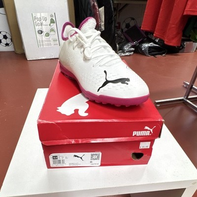 PUMA Future Z 4.3 TT Turf Cleats White/Pink Mens Size 10.5 Retail Price