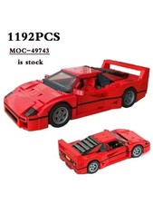 Classic Racing 10248 F40 MOC-49743 Sports Car 1192 PCS Assembly Building Block