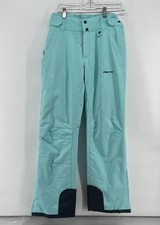 Arctix Women Snow Pants Size Medium Aqua Blue Insulated Ski Snowboard D1800 READ