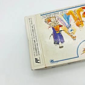 Final Fantasy3 1990 Box Manual Nintendo Famicom NSE Japan Vintage Game