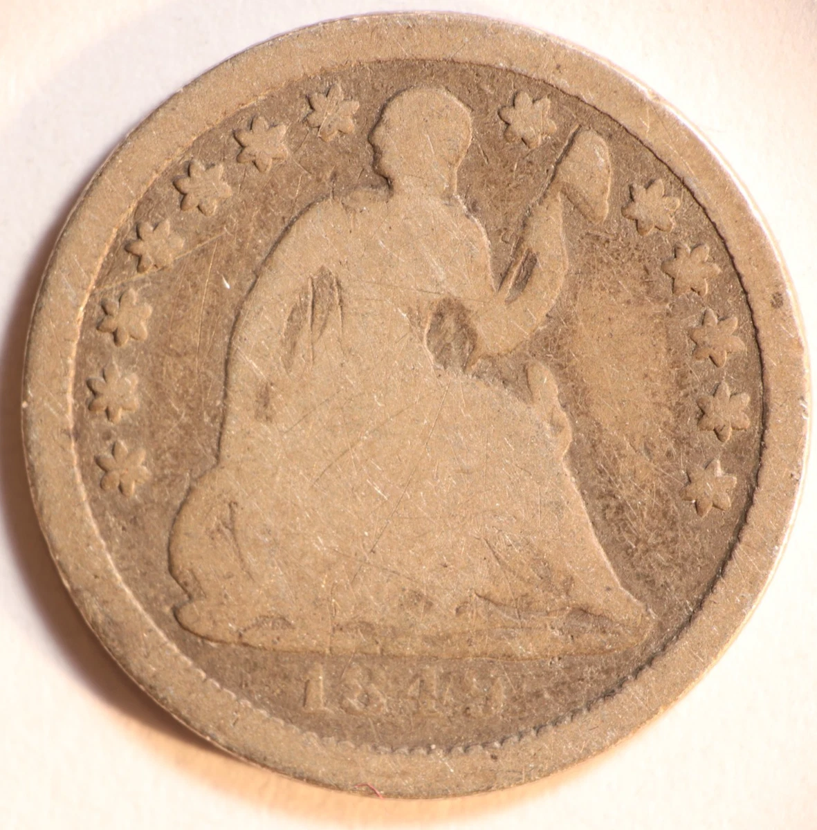 1843 Year Seated Liberty Half Dimes (1837-1873) for sale | eBay