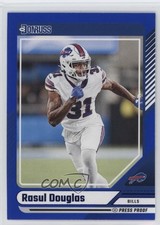 2024 Panini Donruss Blue Press Proof Rasul Douglas #191 00gy