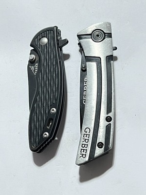 Lot of 2 Gerber Pocket Knives - Storm - Traverse