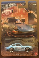 Hot Wheels Silver Series ‘71 Porsche 911 Vintage Club 1/64 Diecast Car
