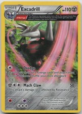 Excadrill (Omega) 97/160 Holo Rare XY - Primal Clash MP Holo