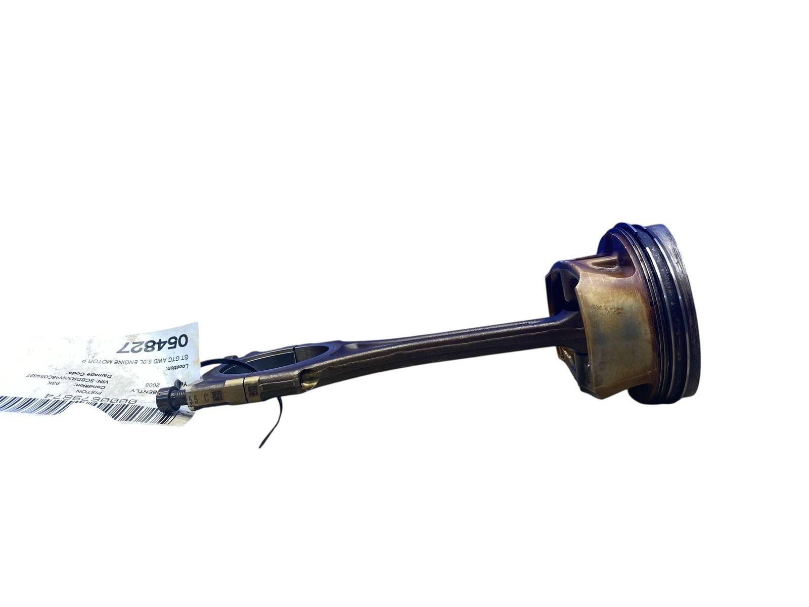 2003-2012 BENTLEY CONTINENTAL GT GTC AWD 6.0L ENGINE MOTOR PISTON CONNECTING ROD