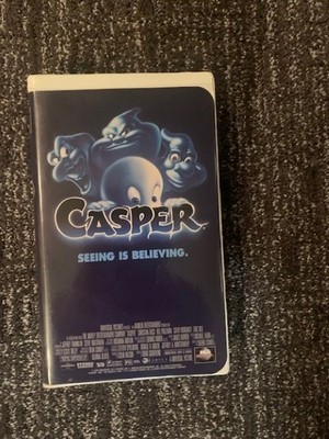 Casper the Ghost 1995 VHS Seeing Is Believing Clamshell
