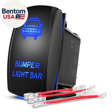 90004B Bumper Light Bar Rocker Switch Led Light Bar 5 Pin Laser On/Off Switch 20