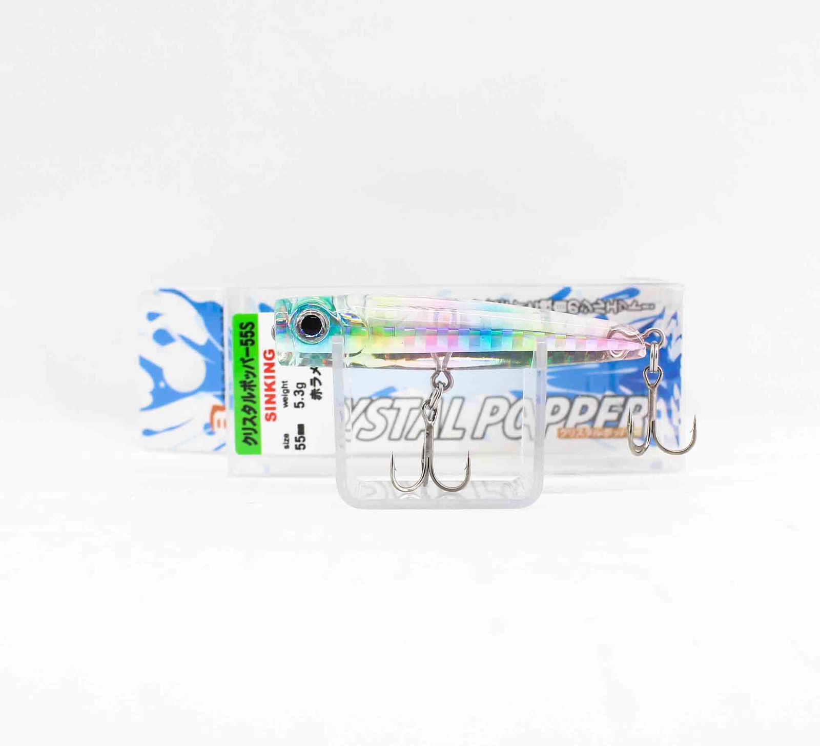 Bassday Crystal Popper 55S Sinking Lure 5.3 grams HH-190 (2247)